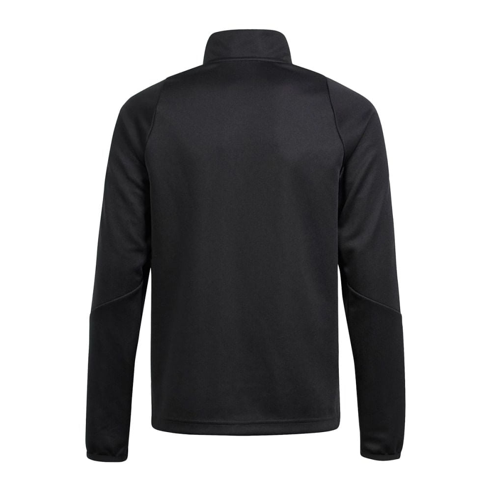 TIRO24 1/4 ZIP TRN TOP | BLACK/WHIT