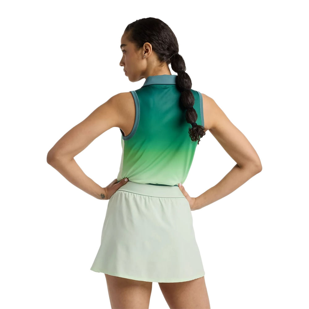 PRINTED COLLARED TANK | MELON WATE