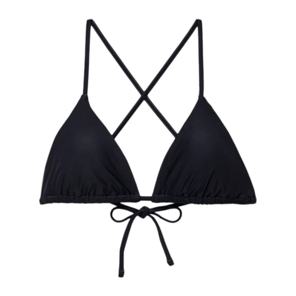 Prana Womens Hana Highway Triangle Swimsuits in Black Color