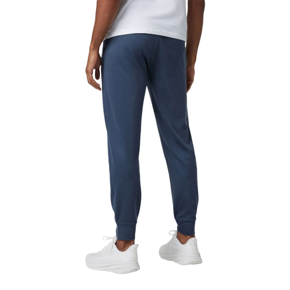 Vuori Mens Ponto Performance Jogger Pants in Blue Color