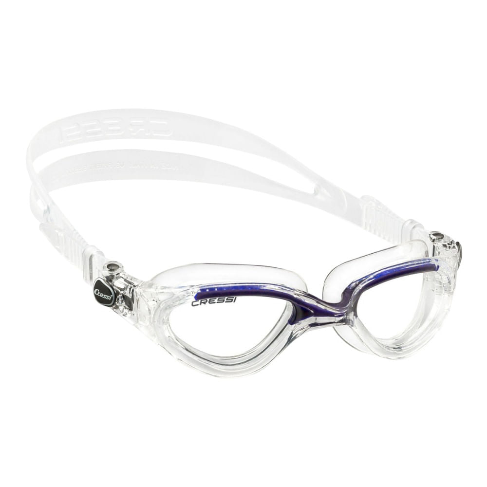 Cressi Unisex Flash Goggle Swimming Goggles in Clear Color
