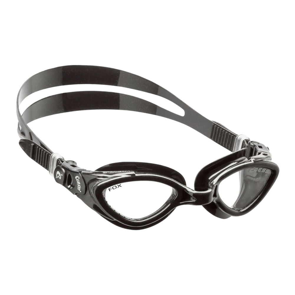 Cressi Unisex Fox Goggle Swimming Goggles in Clear Color