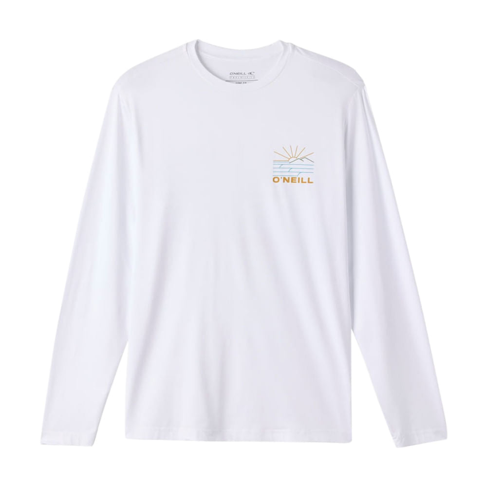 TRVLR UPF L/S TEE - | WHITE