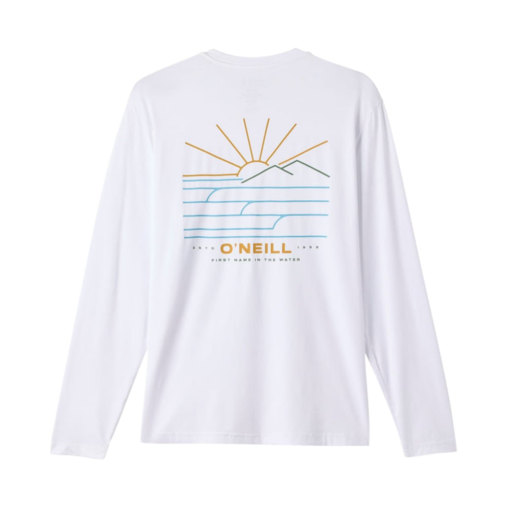 TRVLR UPF L/S TEE - | WHITE