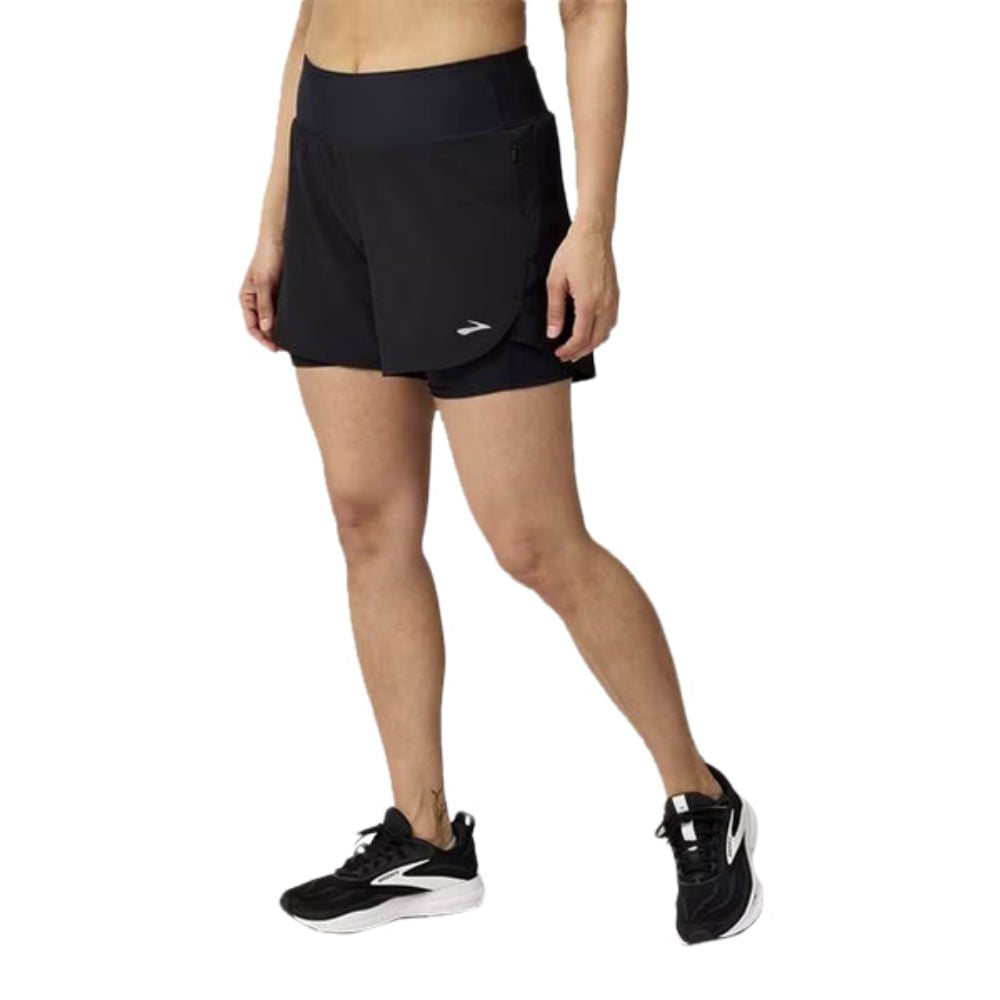 CHASER 5 2-IN-1 SHORT 2. | 001-BLACK