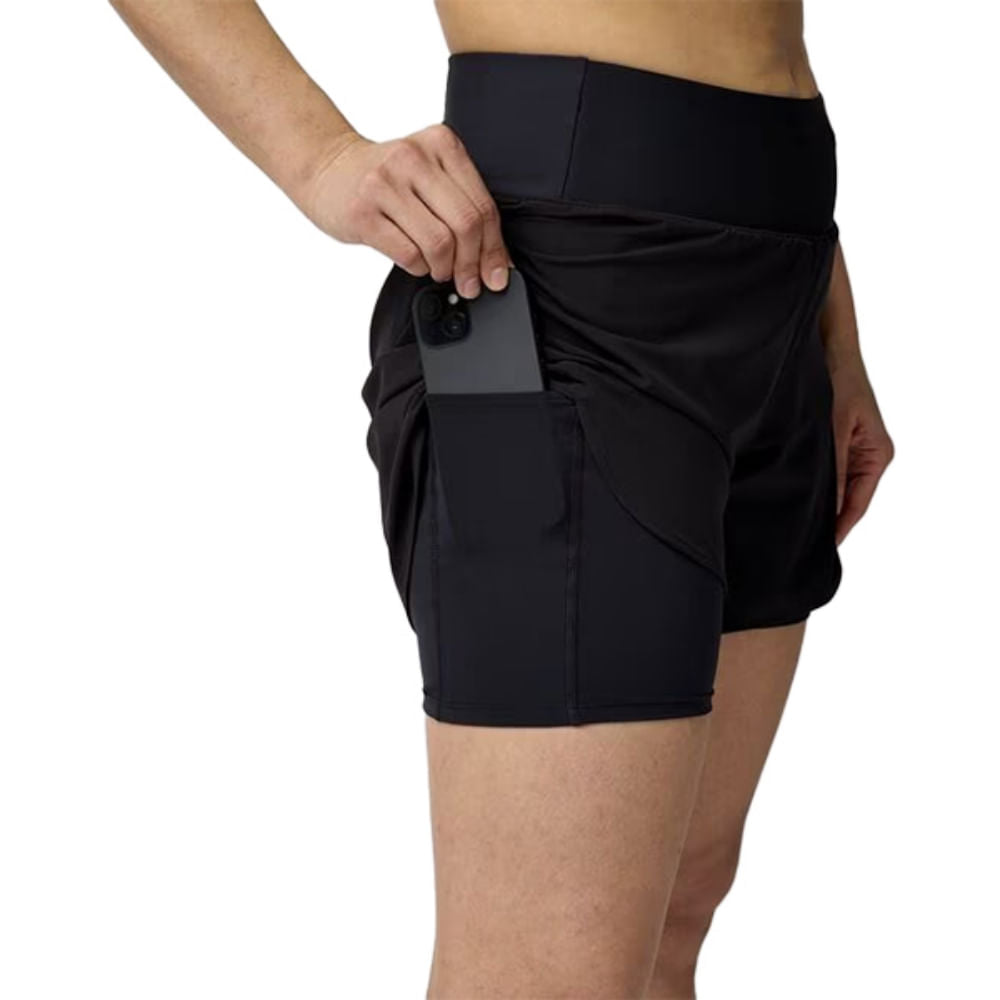 CHASER 5 2-IN-1 SHORT 2. | 001-BLACK