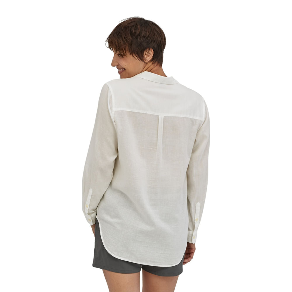 W'S LW A/C BUTTONDOWN | WHI-WHITE