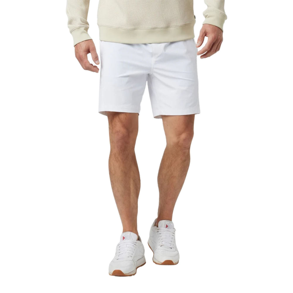 Vuori Mens Crosscourt Short in White Color