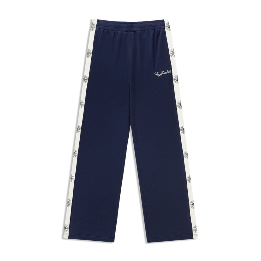 Sergio Tacchini Womens Bussola Track Pant in Blue Color