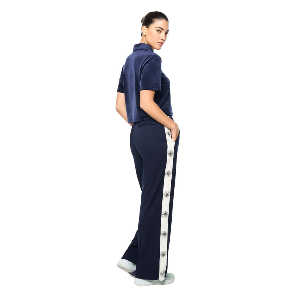 Sergio Tacchini Womens Bussola Track Pant in Blue Color
