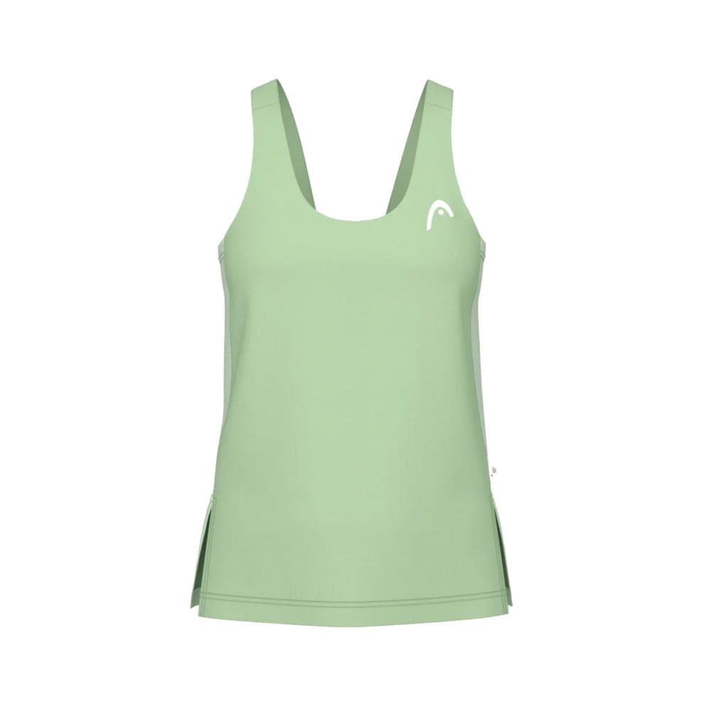 Head Kids Spirit Tank Top Kids Tights in Green Color