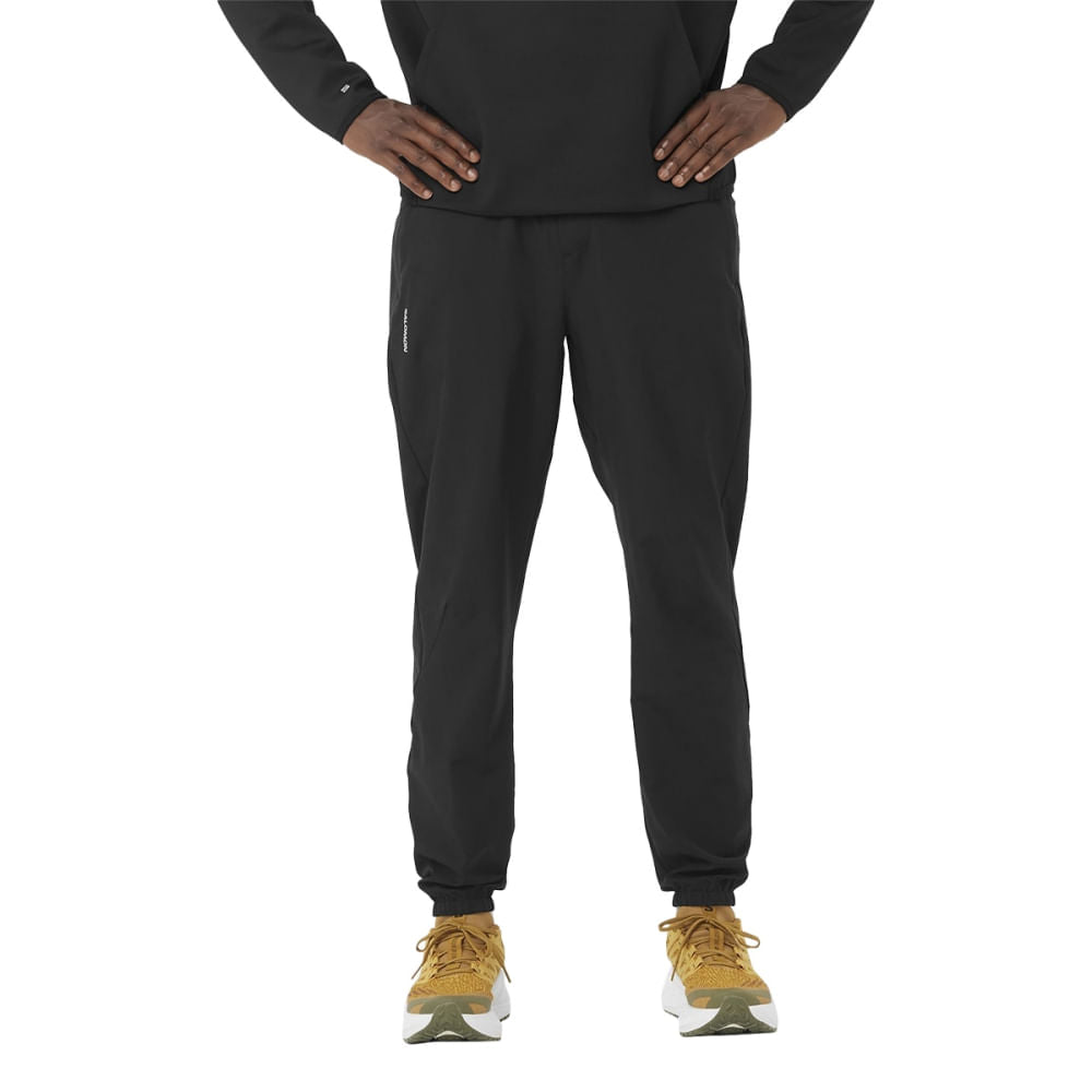 Salomon Mens Shkout Pants M Pants in Black Color