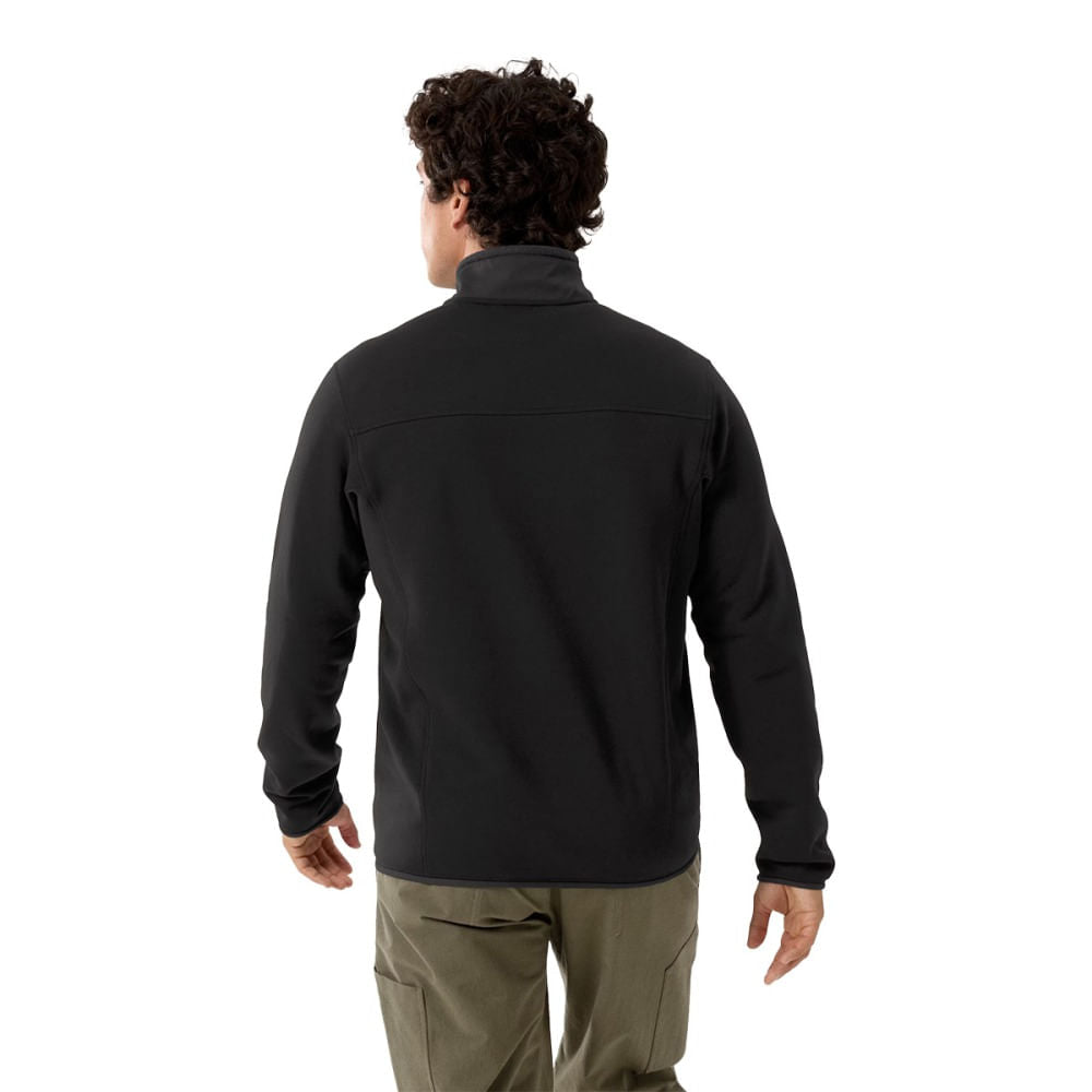 Arc'Teryx Mens Kyanite Lightweight Jack Midlayer in Black Color