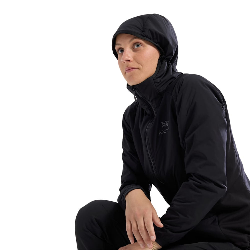 ATOM HOODY W | BLACK