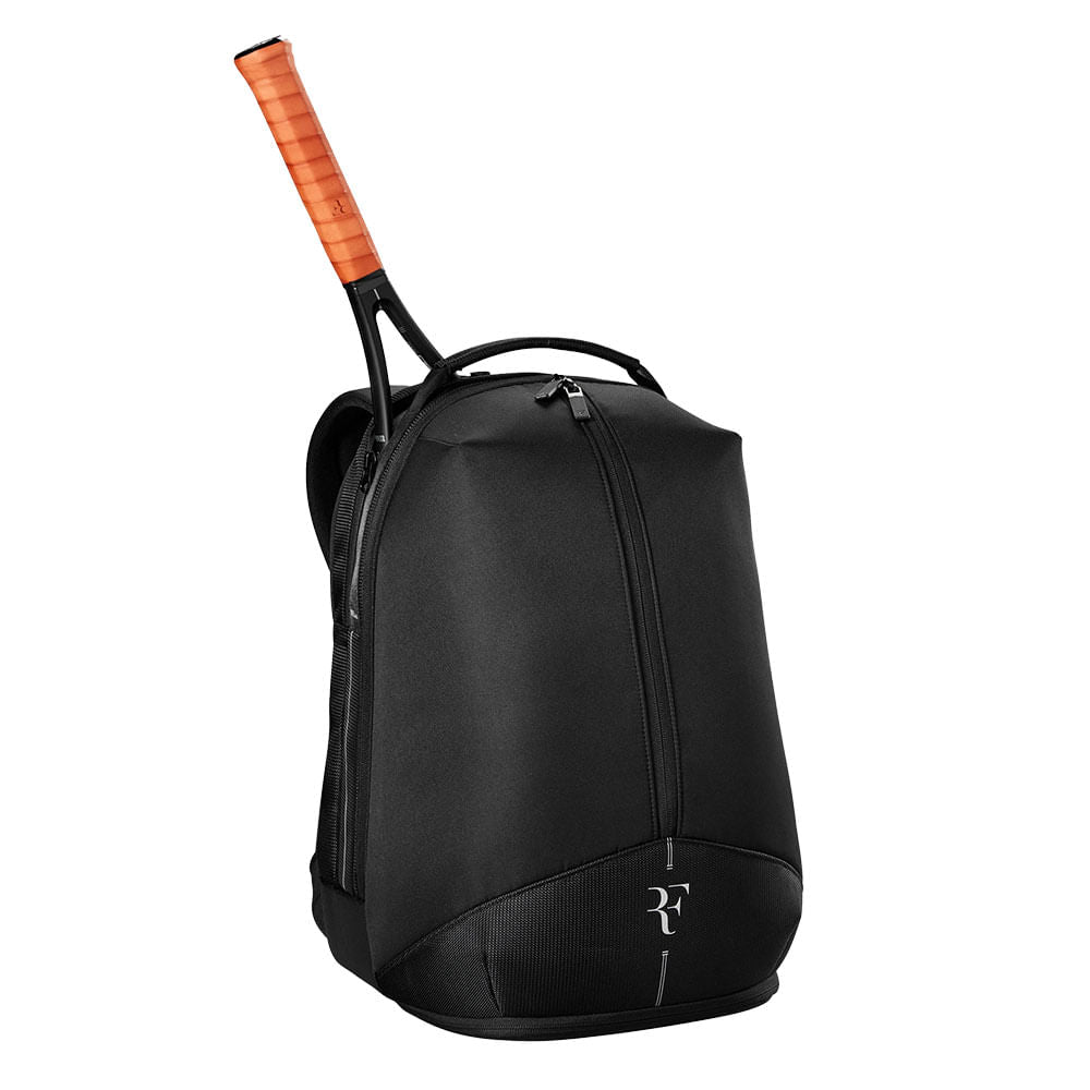 Wilson Rf Backpack Black Bags in Black Color