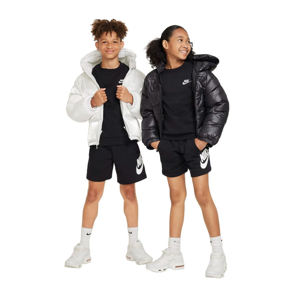 SPRTSWR CLUB FLEECE | 010-BLKWHT