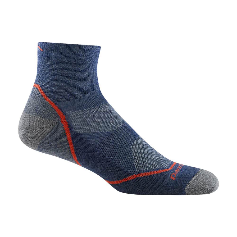 M LIGHT HIKER 1/4 SOCK | DENIM