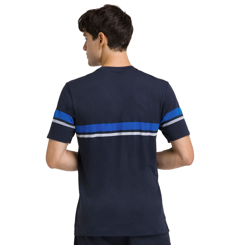 Wilson Mens All Seasons Tee Tops in Blue Color
