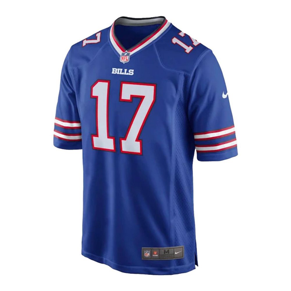 Nike Mens josh allen Bills home Game Je Fan Apparel in Blue Color