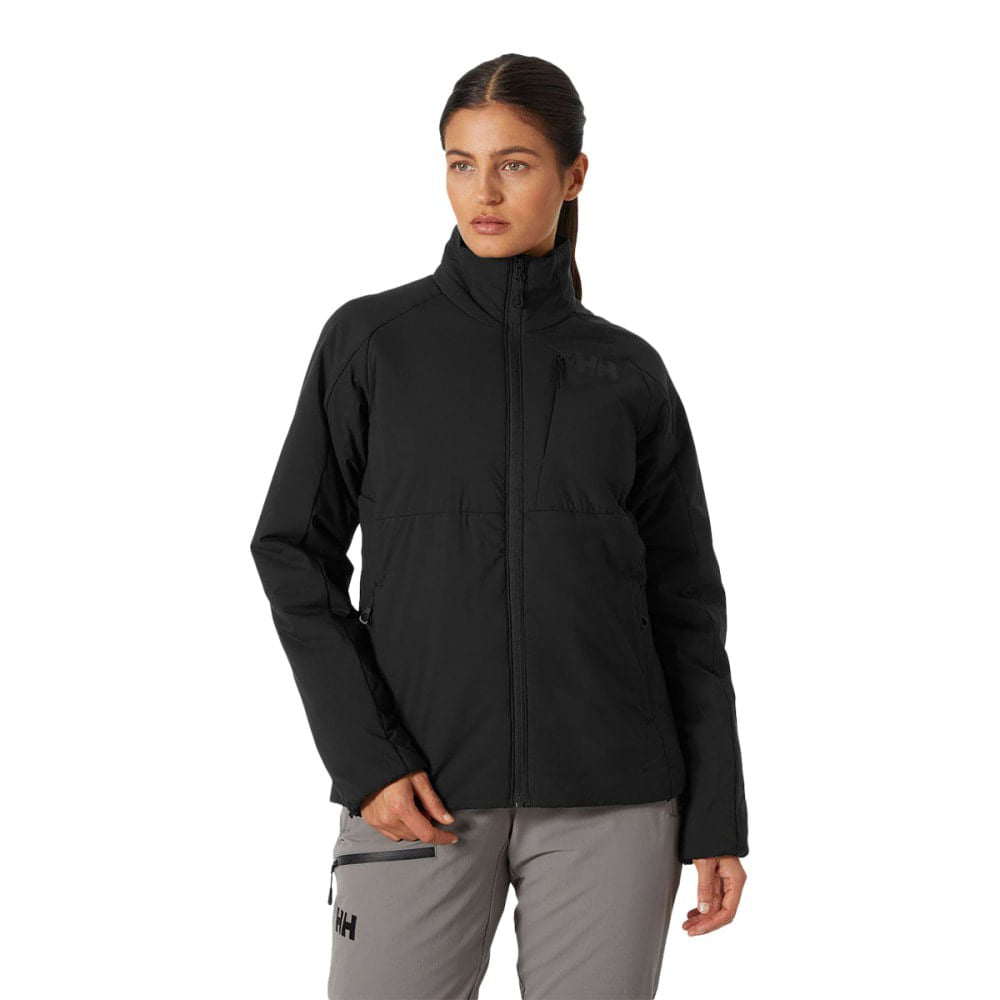 Helly Hansen Womens Odin Stetch Jacket2.0 Midlayer in Black Color