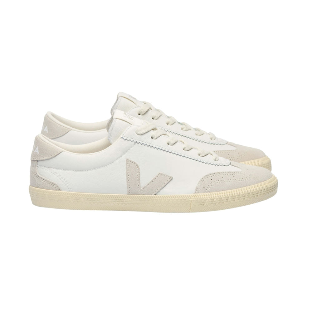 Veja Womens Volley Sneakers in White Color