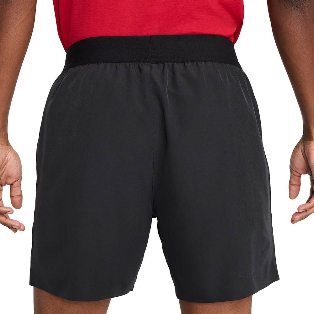 Nike Mens Nikecourt Advantage Shor Shorts in Black Color
