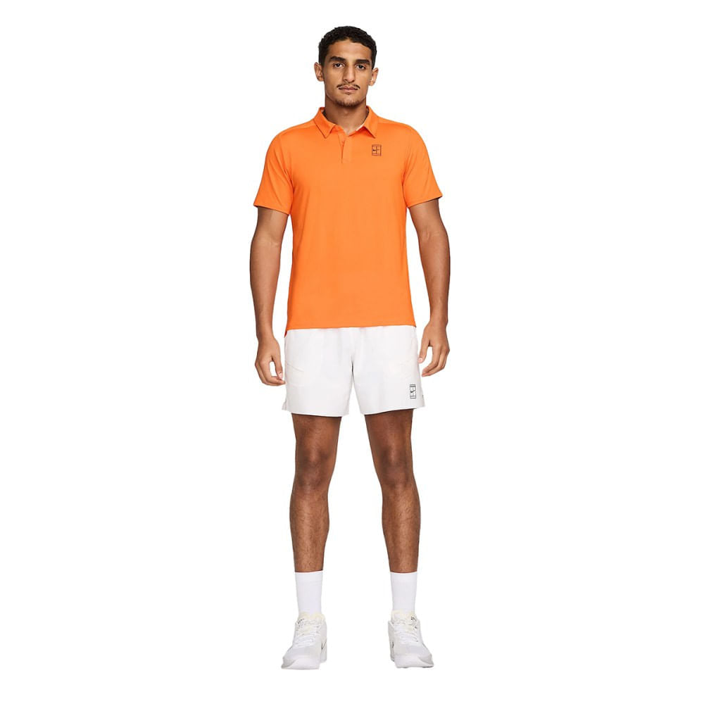 Nike Mens Nikecourt Advantage Shor Shorts in White Color