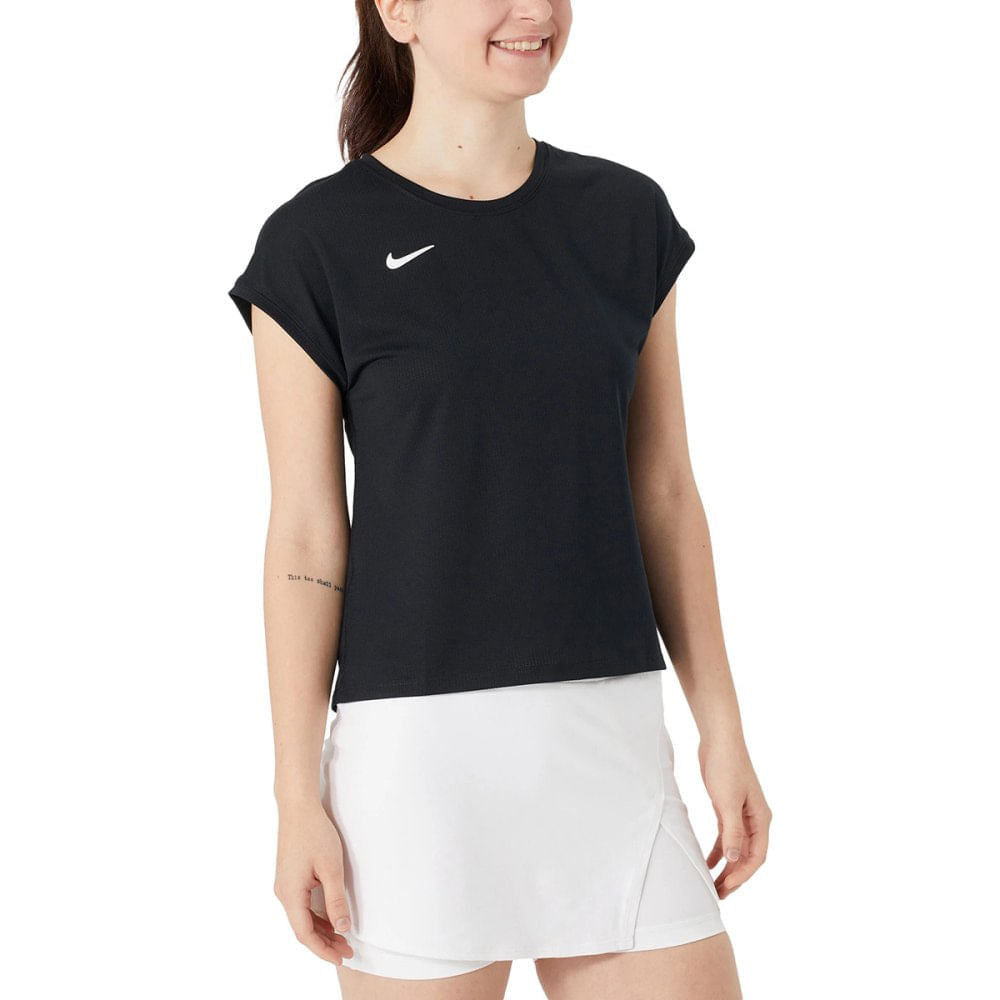 Nike Womens Team Victory Top Short Sleeve | BLACK – Paragon Sports