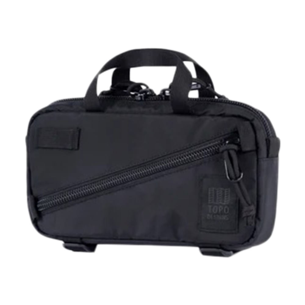 Topo Designs Mini Quick Pack Bags in Black Color