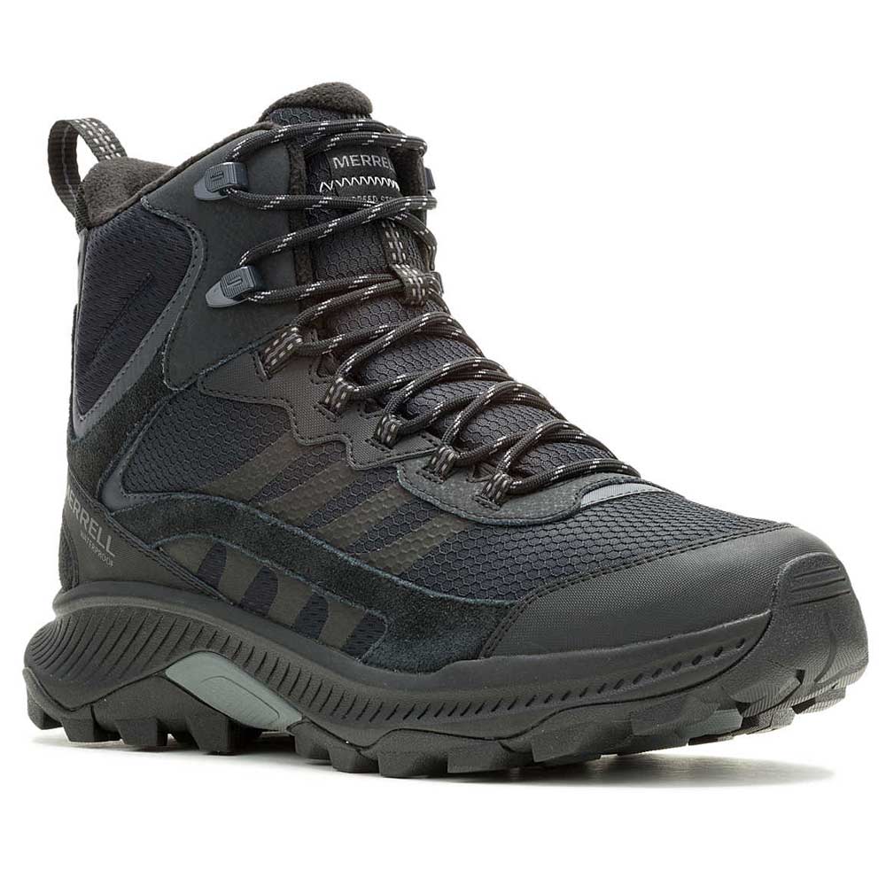 Merrell Mens Speed Strike 2 Thermo Mi Boots in Black Color