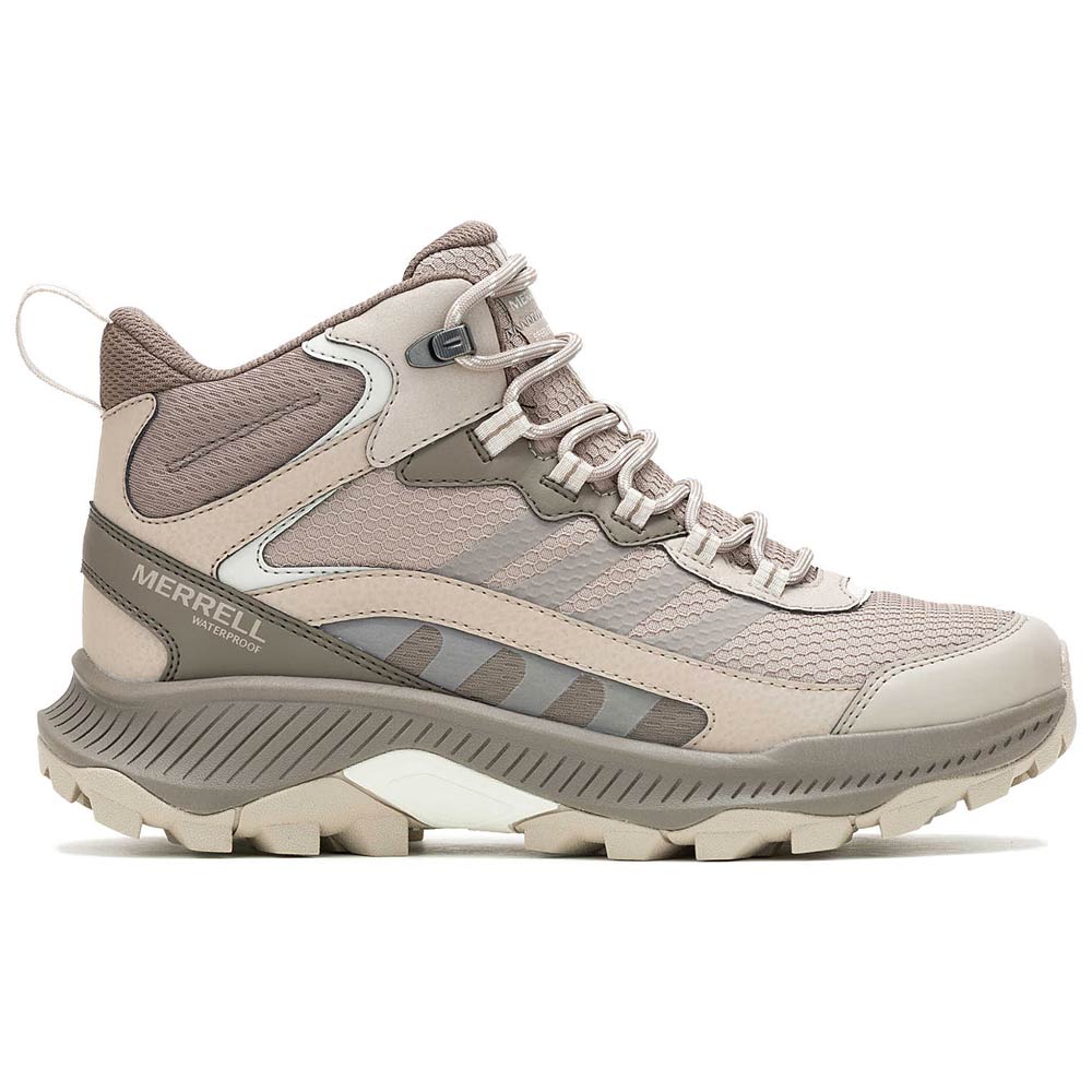 Merrell Women's Speed Strike 2 Mid Waterproof Hiking Boot Stone / 5.5