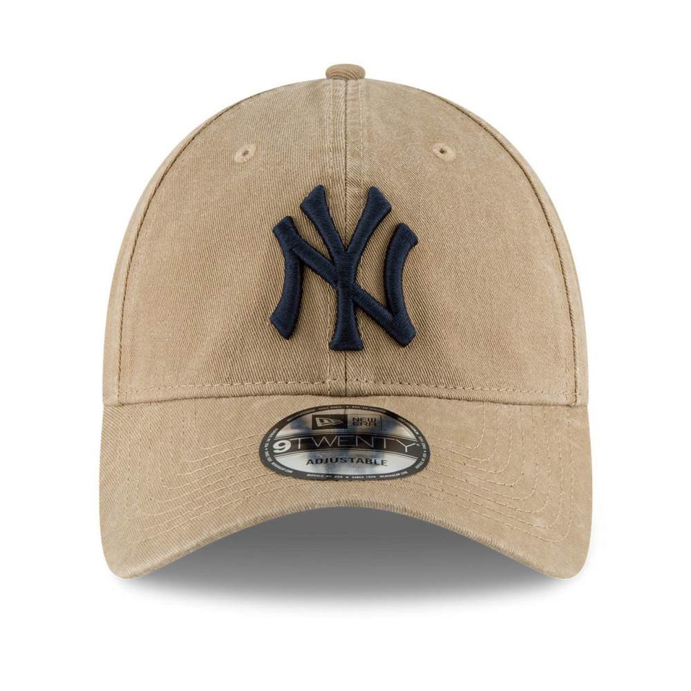 New Era Unisex new york yankees 9TWENTY Core Classic Fan Apparel in Brown Color