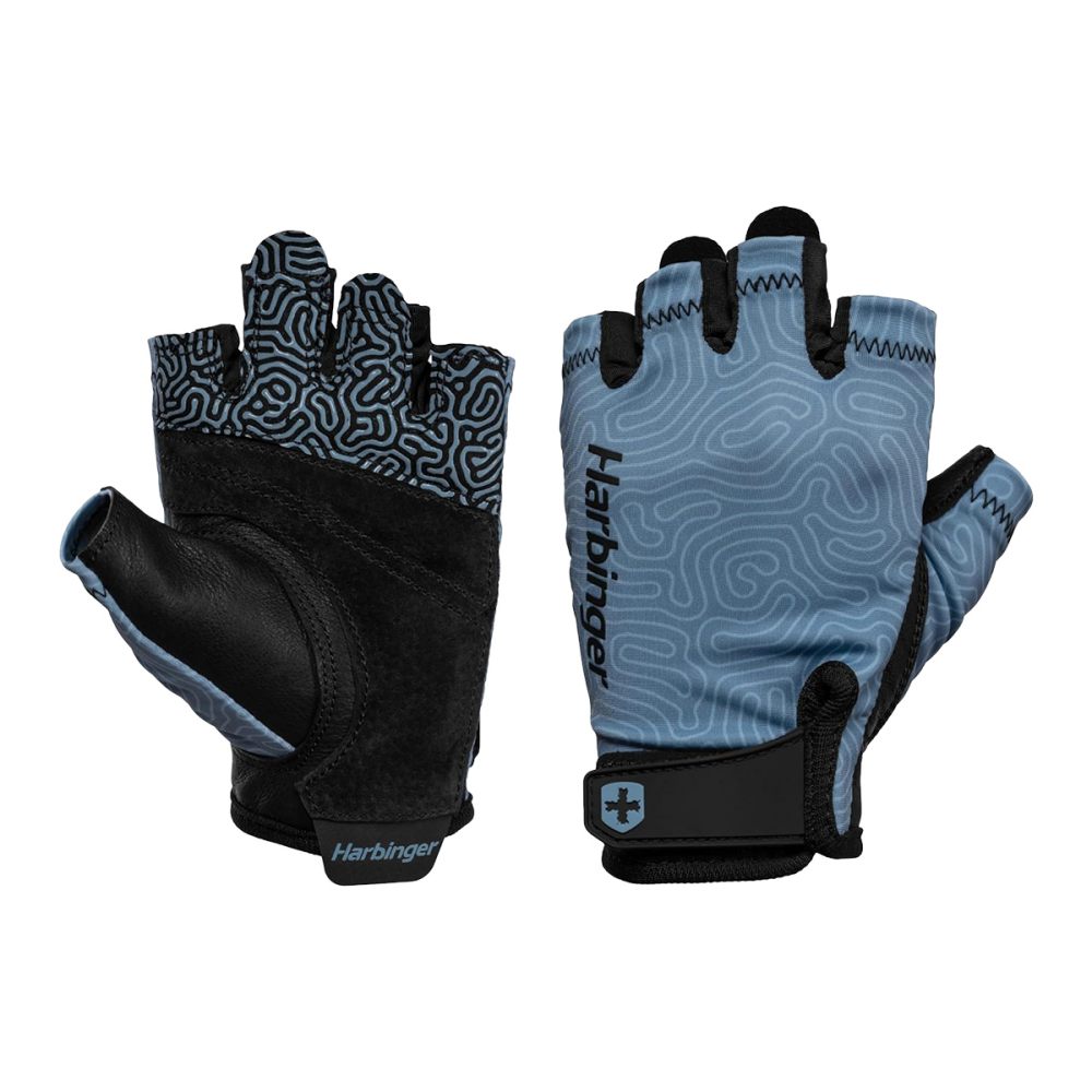 fitness handschuhe harbinger Women's Pro 3.0 Gloves, Small, Slate Blue Latex Handschuhe Gentle Skin Terrain SIZE:58 enhancing dexterity and control