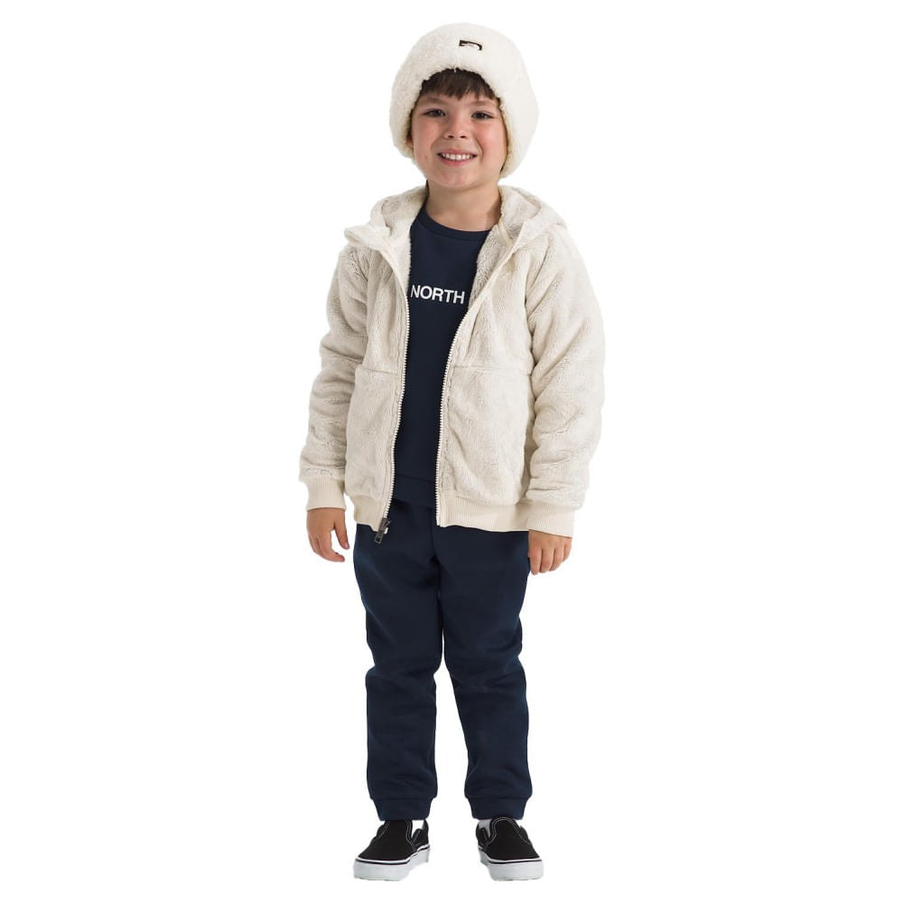 KIDS' OSITO FULL ZIP HOO | QLI-WHITE