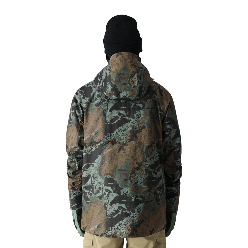 686 Outerwear Mens Hydra Thermagrap Jk Skiing & Snowboarding Jackets in Green Color