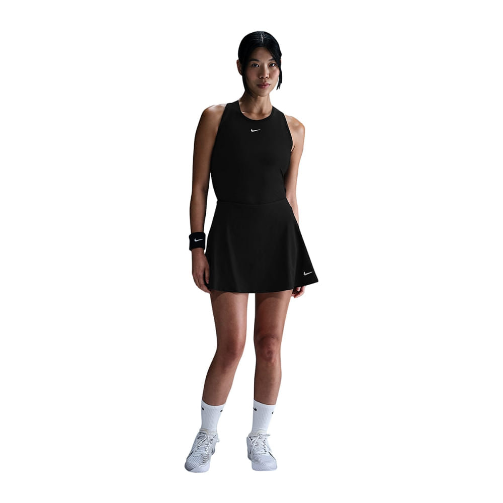 Nike Womens Vctry Midrise Flouncy Skirts in Black Color