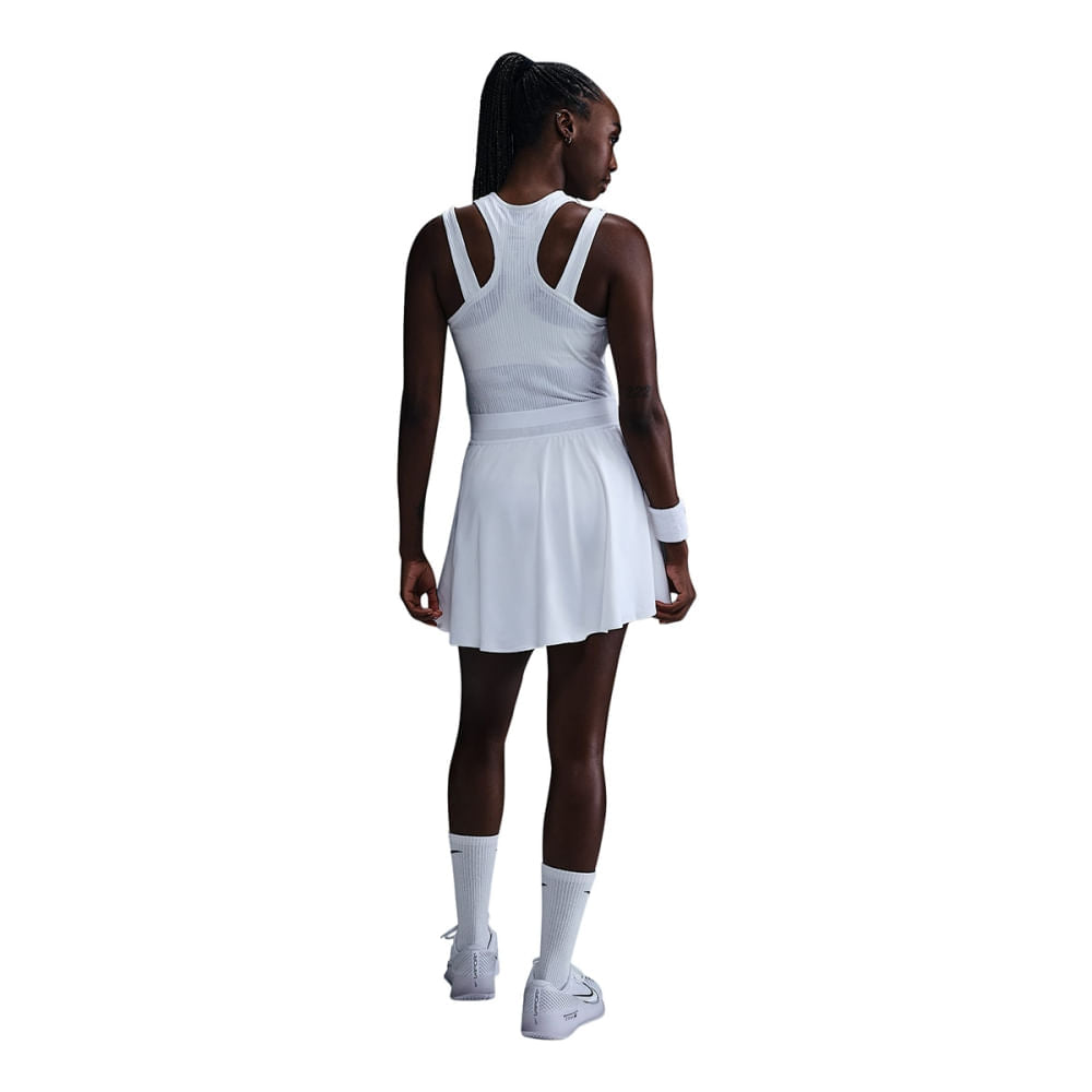 Nike Womens Advntg Hi-Waisted Skirt in White Color
