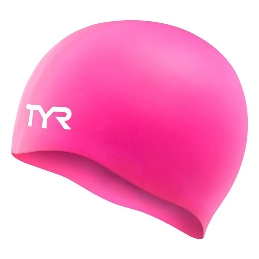 Tyr Silicone Cap Swimming Caps in Pink Color
