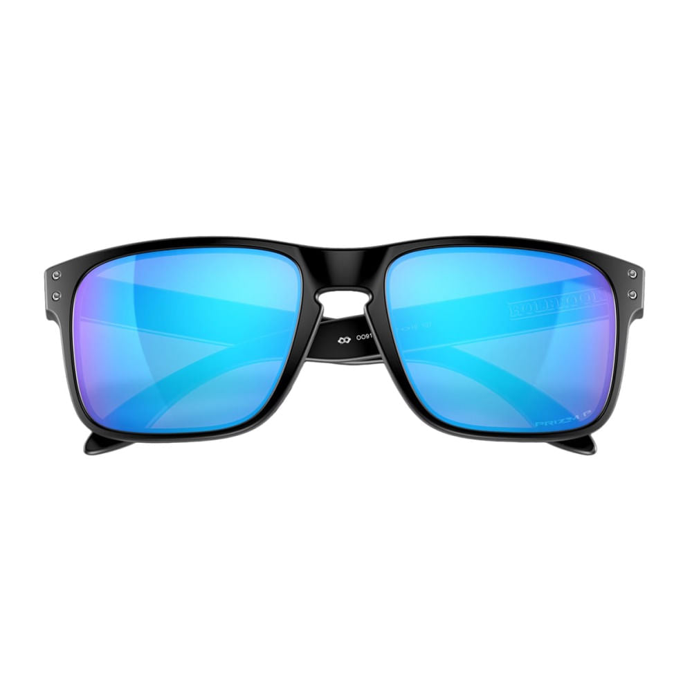 Oakley Holbrook Matte Black Accessories in Blue Color
