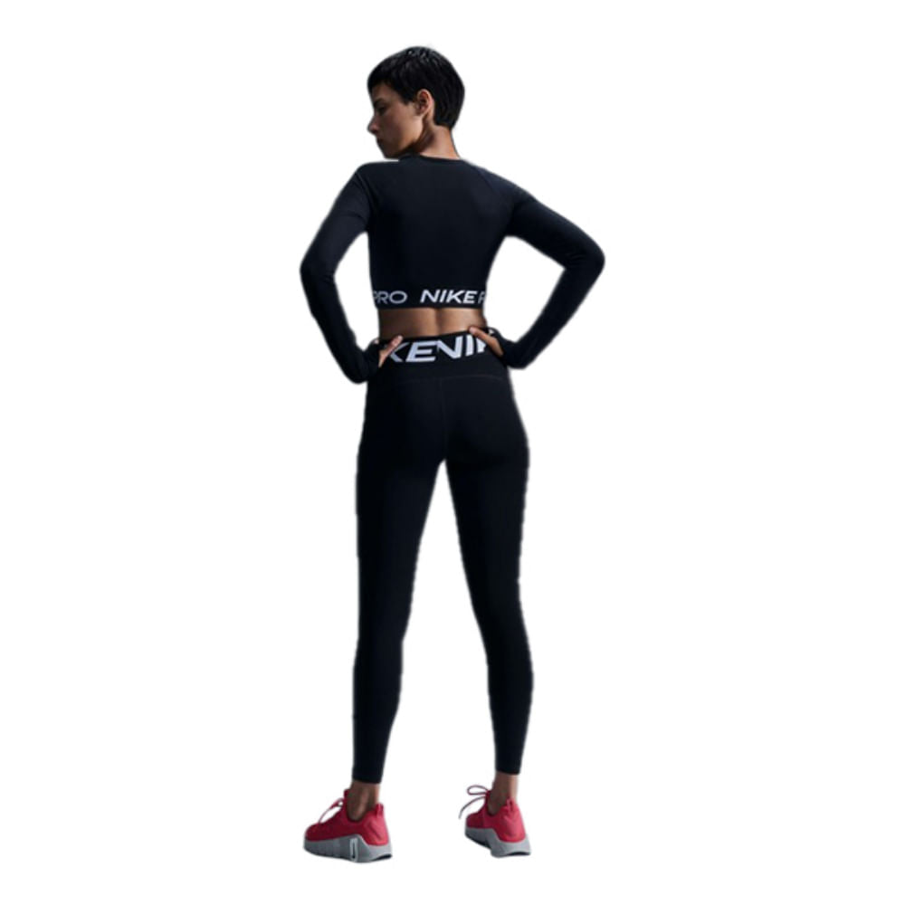 W PRO CROPPED LS | 010-BLACK/