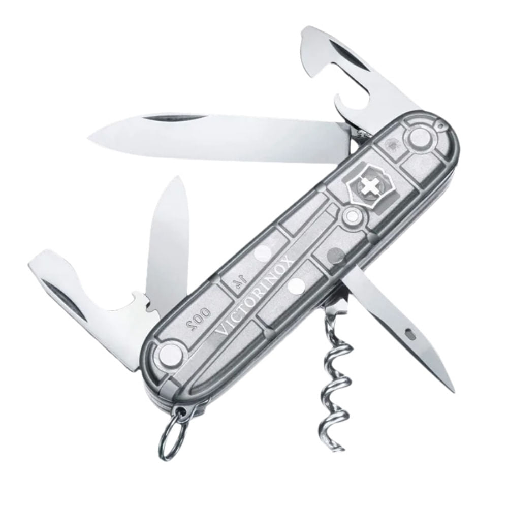 Victorinox Swiss Army Unisex Spartan Silver Tech Multi-Tools in Grey Color
