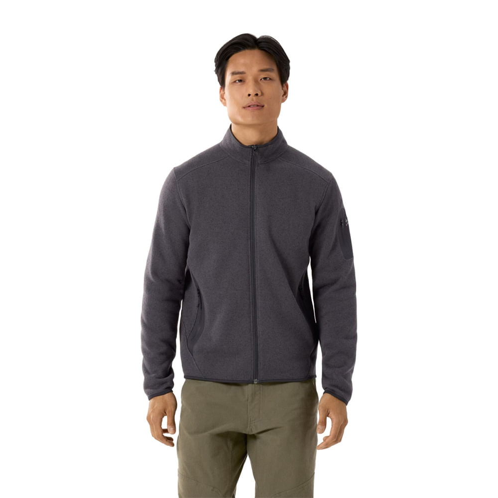 COVERT CARDIGAN M | BLACK HEAT