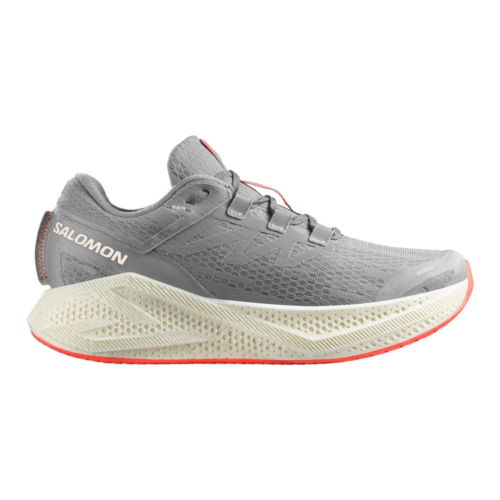 Salomon Mens Aero Glide 3 Running Shoes in Grey Color