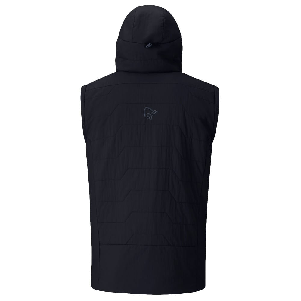 Norrona Mens More Thermo 60 Jacket Midlayer in Black Color