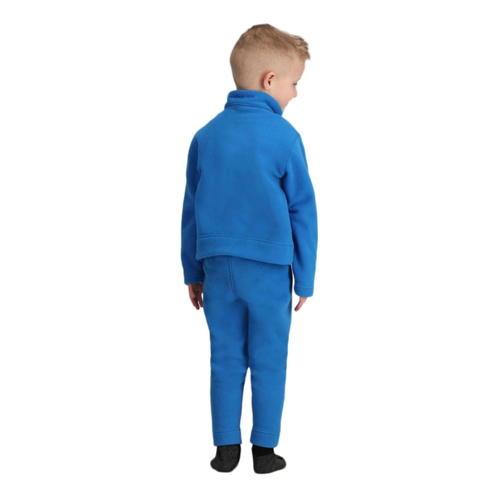 Obermeyer Unisex Ultra Gear Zip Top Midlayer in Blue Color