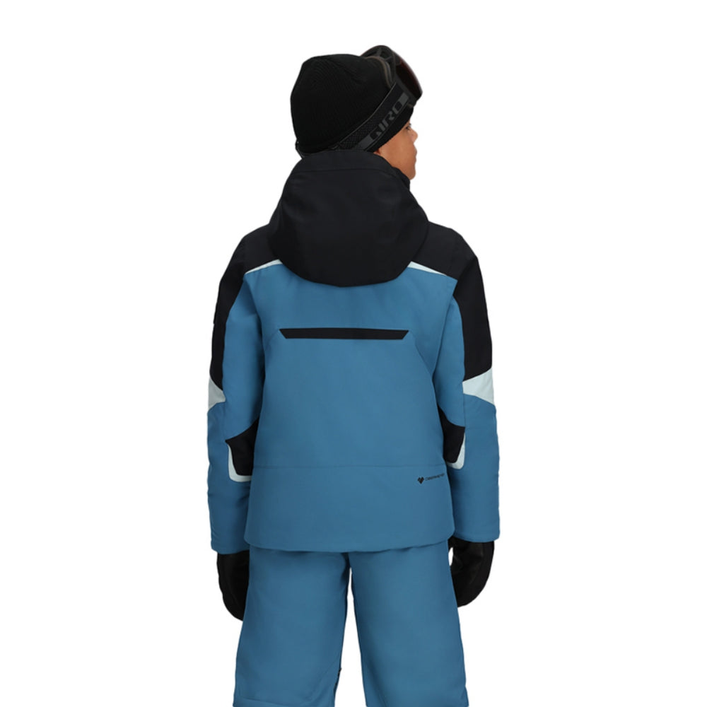 Obermeyer Kids March 15 Jacker Skiing & Snowboarding Jackets in Blue Color