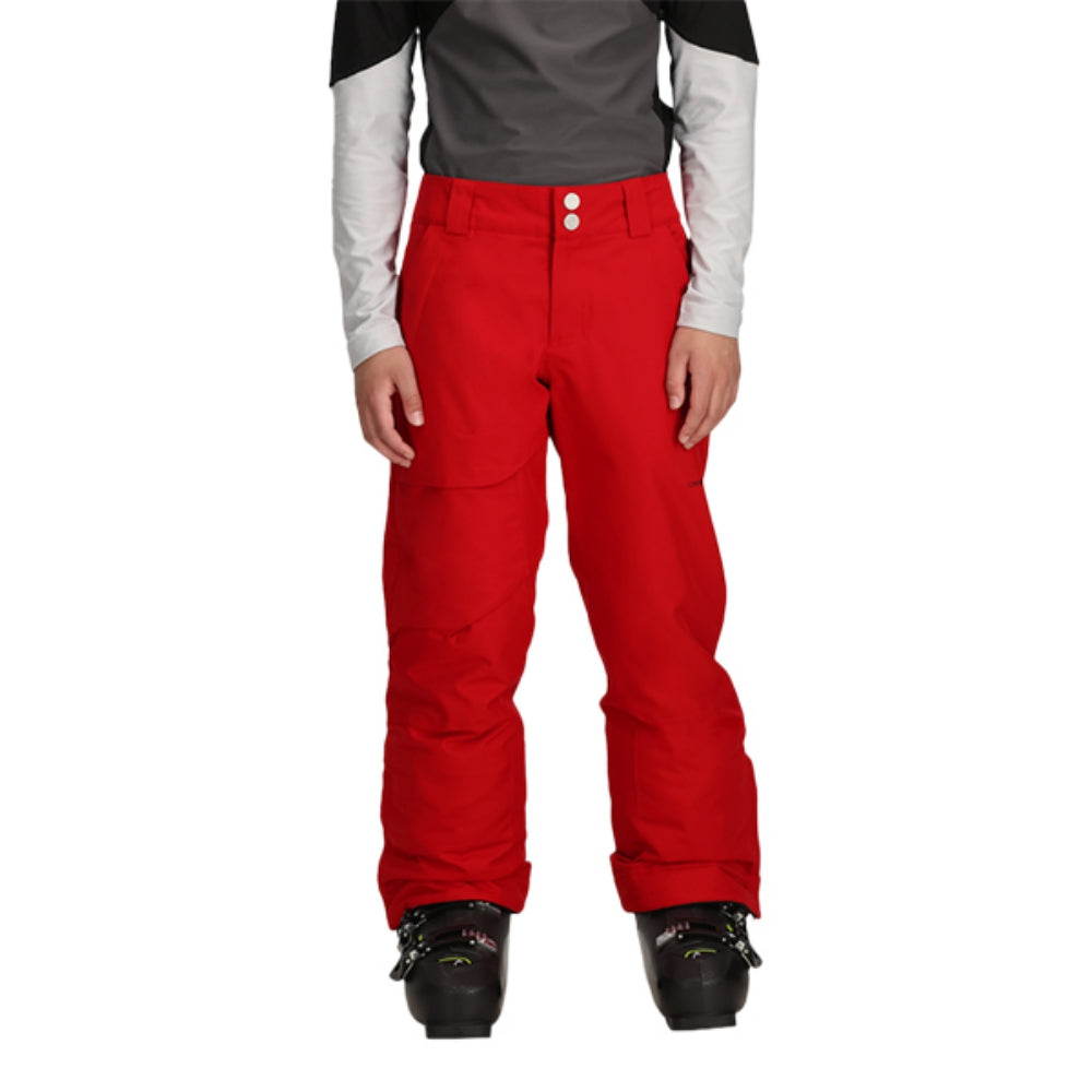Obermeyer Kids Brisk Pant Kids Skiing & Snowboarding Pants in Red Color
