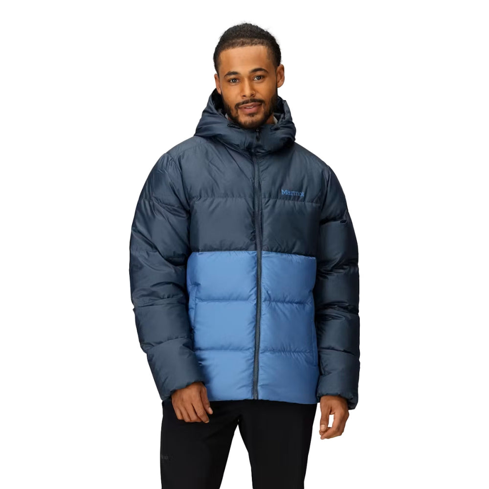 Marmot Mens Guides Down Hoody Jacket | THUNDERHEAD/RAIN – Paragon