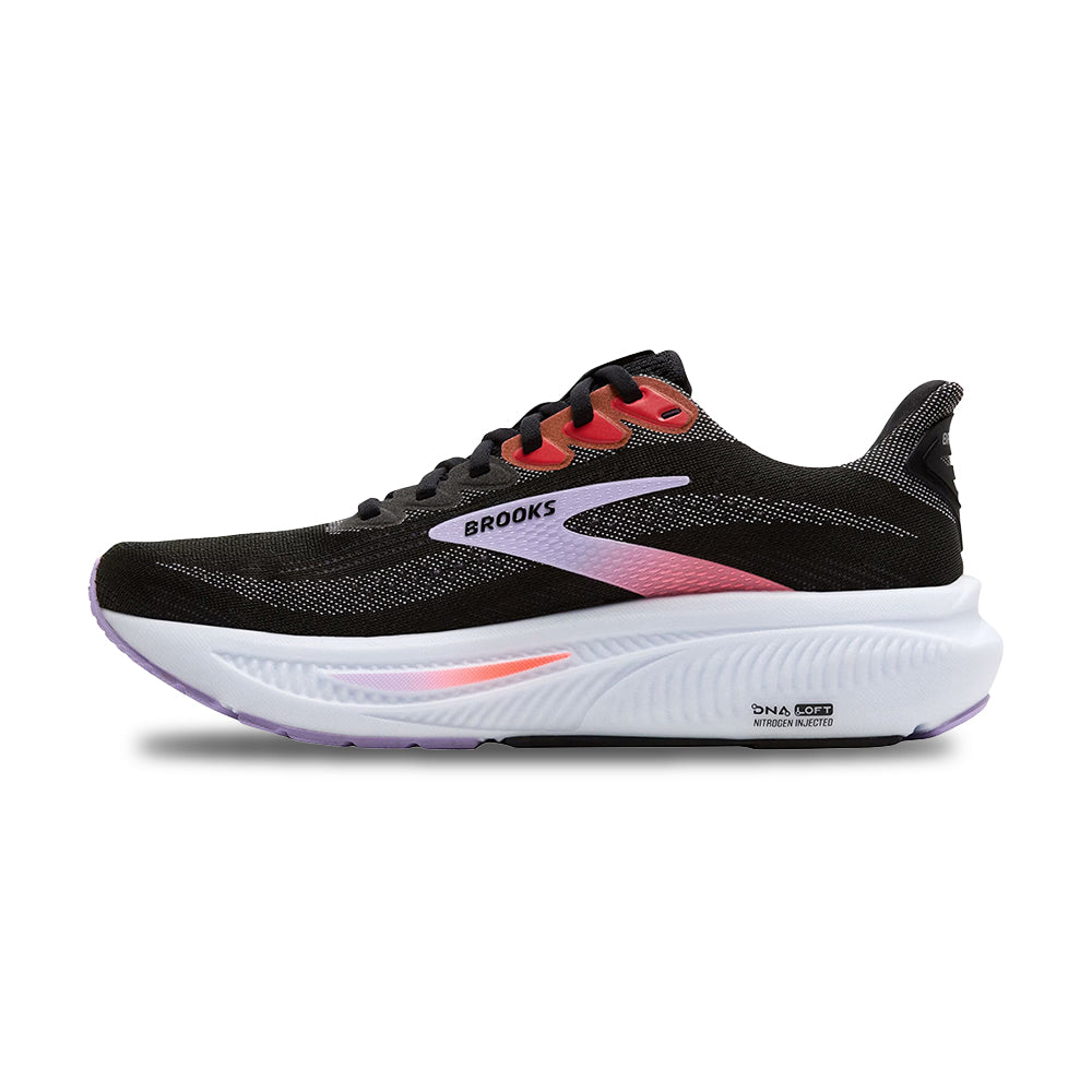 Brooks Womens Ghost 17 Running Shoes in Grey Color