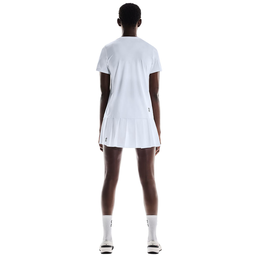 On Womens Court Skirt Pleated Skirts in White Color
